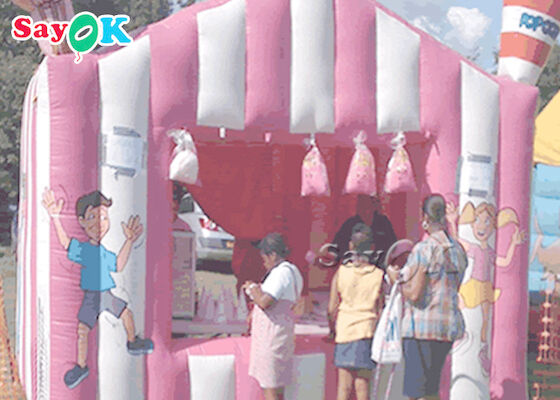 Beste opblaasbare tent opblaasbare werk tent draagbare pvc snoep floss opblaasbare lucht tent waterdicht