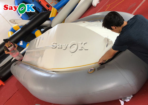 Douane 5m Zilveren Hypalon RIB Boat Inflatable Fishing Raft