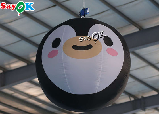 Aangepaste 1.5m 5ft Opblaasbare de Pinguïnballon van de Verlichtingsdecoratie