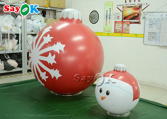 Ballon van de de Decoratie Opblaasbare Sneeuwvlok van de vakantiepartij de Hangende
