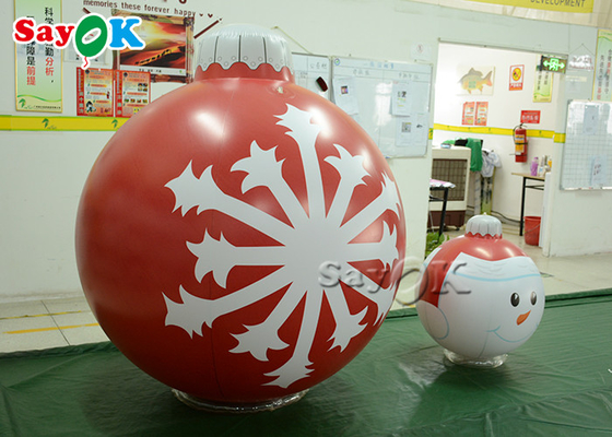 Ballon van de de Decoratie Opblaasbare Sneeuwvlok van de vakantiepartij de Hangende