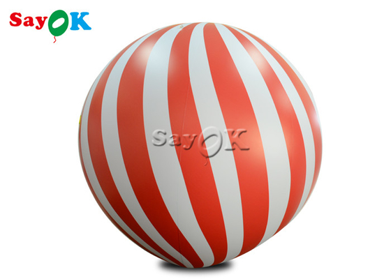 1.5m 5ft Rode Opblaasbare Kerstmisballen voor de Decoratie van de Gebeurtenispartij