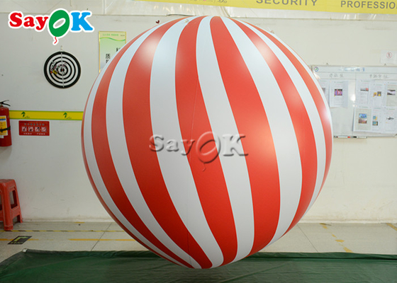 1.5m 5ft Rode Opblaasbare Kerstmisballen voor de Decoratie van de Gebeurtenispartij