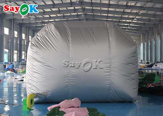 Buiten opblaasbare tent Grijs luchtdicht opblaasbare luchttent opblaasbare spray booth autoverf