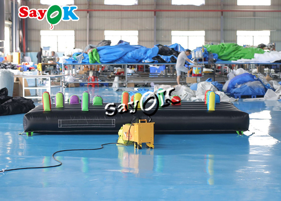 De opblaasbare Openluchtspelen van de Volwassenenring toss hoopla inflatable sports van Spelenjonge geitjes 4x2m 13x6.6ft