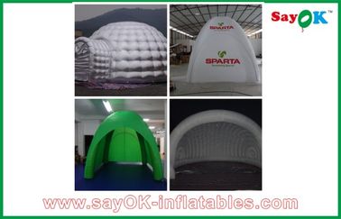 Buiten opblaasbare tenten Buiten opblaasbare tenten Oxfordstof of PVC Witte kamperen opblaasbare tenten Marquettes te koop