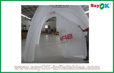 Buiten opblaasbare tenten Buiten opblaasbare tenten Oxfordstof of PVC Witte kamperen opblaasbare tenten Marquettes te koop