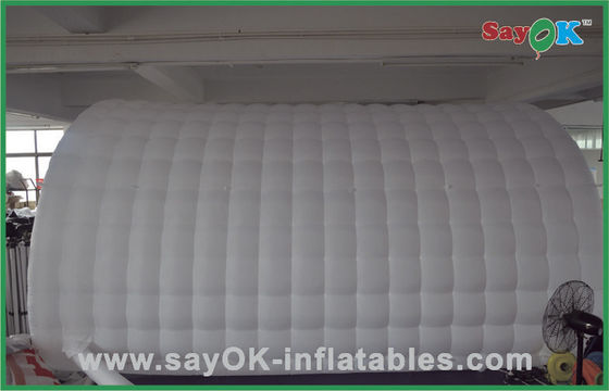 Opblaasbare tuin tent witte opblaasbare evenement lucht tent, aangepaste opblaasbare tunnel Outwell lucht tent