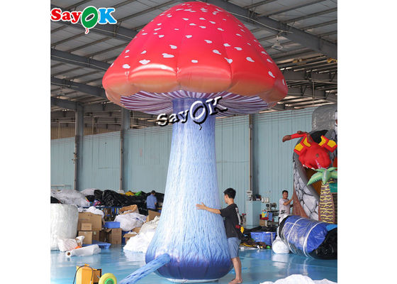 5m 16.5ft kleurde de Volledige Druk Opblaasbare Paddestoel met Luchtventilator