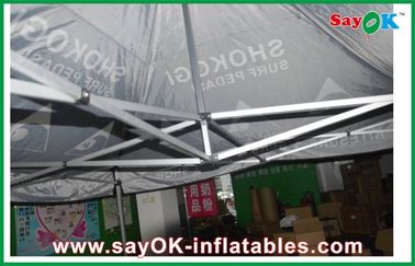 De Tent Zwarte Openlucht Vouwende Tent van de yardluifel, Reuze Waterdichte Tent met Aluminiumkader