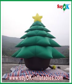De groene Opblaasbare Decoratie van de Kerstboom Opblaasbare Vakantie
