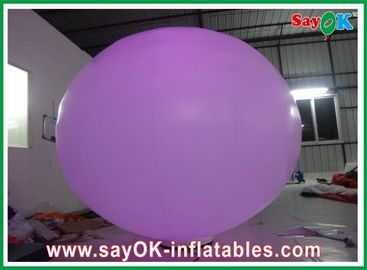 decoratie van de 2 meter de Opblaasbare Verlichting, Opblaasbare Lichte Ballon met Grondbal