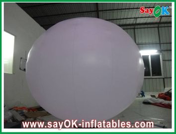 decoratie van de 2 meter de Opblaasbare Verlichting, Opblaasbare Lichte Ballon met Grondbal