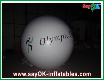 Waterdichte Opblaasbare het Heliumballon van Stoffenpvc dun voor Openluchtgebeurtenis