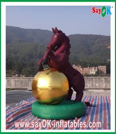 Opblaasbare personage ballonnen Evenementen Opblaasbaar paard Oxford stof / PVC Hoogte 3m - 8m SGS