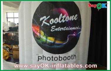 De grappige Steunen Logo Printed Inflatable Photo Booth van de Fotocabine Draagbaar voor Foto het Nemen