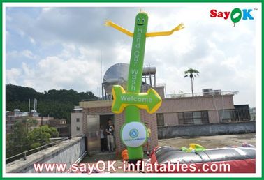 De opblaasbare Tweelingbenen van Logo Printing Inflatable Sky Dancer van de Reclamemens voor Festivalviering