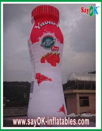De vuurvaste pvc-Fles van de Geteerd zeildoek Opblaasbare Yoghurt voor Adversting-Campagne