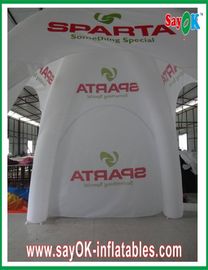 Ga buiten opblaasbare tent vochtbestendige met logo afdruk opblaasbare tent koepel
