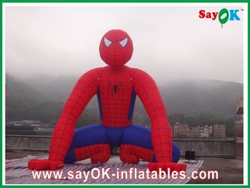 Advertenties opblaasbare ceremonie opblaasbare cartoonfiguren windbestendige hoogte 10m opblaasbare spinder man