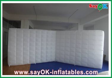 Opblaasbare tent op maat Air opblaasbare wand / opgeblazen led licht gezamenlijke muur voor bruiloft