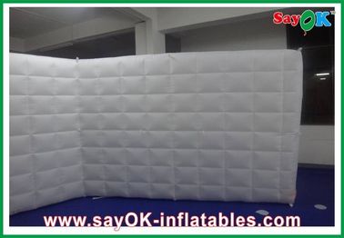 Opblaasbare tent op maat Air opblaasbare wand / opgeblazen led licht gezamenlijke muur voor bruiloft