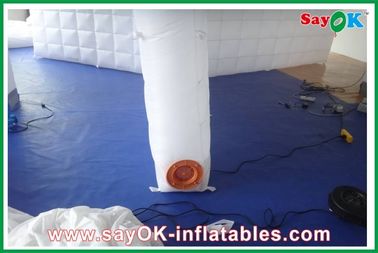Opblaasbare tent op maat Air opblaasbare wand / opgeblazen led licht gezamenlijke muur voor bruiloft