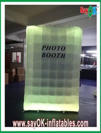 Opblaasbare Fotostudio Logo Printing Inflatable Blow-Up Photobooth voor Photostudio met Geworpen Dak