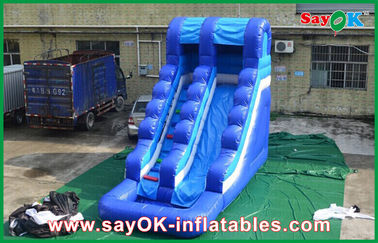 Buiten water glijbaan Bounce House Grappig PVC opblaasbare bouncer glijbaan waterdicht voor kinderen luchtdicht