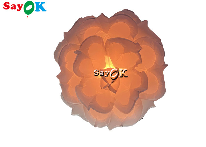1m 3ft Opblaasbare Verlichtingsdecoratie die Rose Flower For Stage Showing-Decoratie hangen