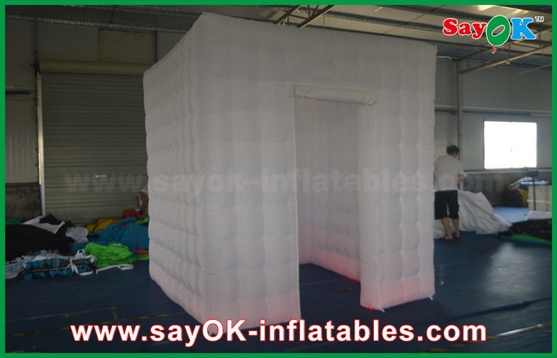 Opblaasbare Fotostudio 2,4 X 2,4 X 2.5m van de de Doek de Opblaasbare Nevel van Oxford van de de Verfverlichting Muur van de de Fotocabine