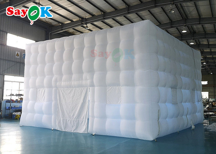 Opblaasbare tent Camping 8x8x5m Opblaasbare tuin tent Led Outdoor Opblaasbare marquee tent Verhuur