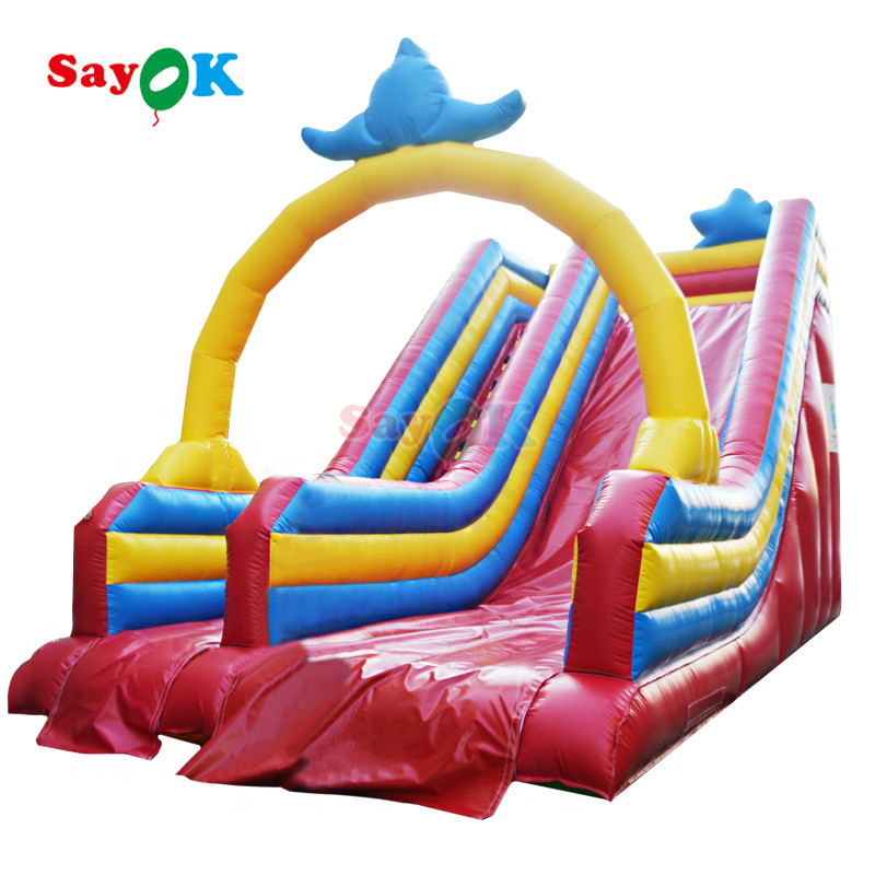 Nieuwe ontwerpen opblaasbare Piraten glijbaan opblaasbare Bouncy House opblaasbare Bouncer Droog glijbaan voor kinderen