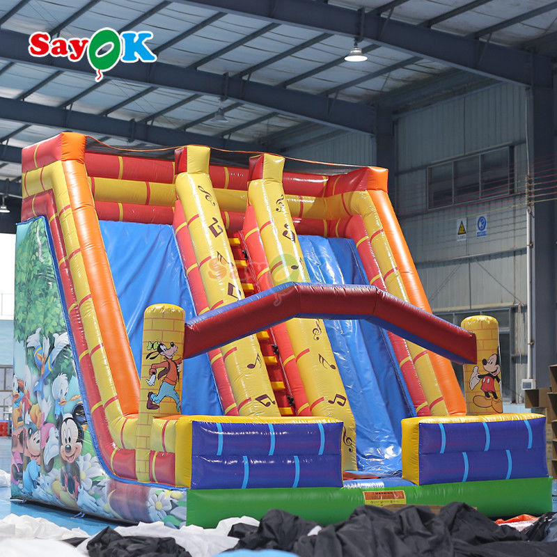 Groothandel Bounce House Commerciële opblaasbare springbouncy kasteel opblaasbare uitsmijter voor kinderen
