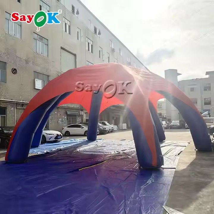 Commerciële sport opblaasbare marquee tent Promotie Display opblaasbare Gazebo Canopy tent Outdoor Event opblaasbare spin tent Custom