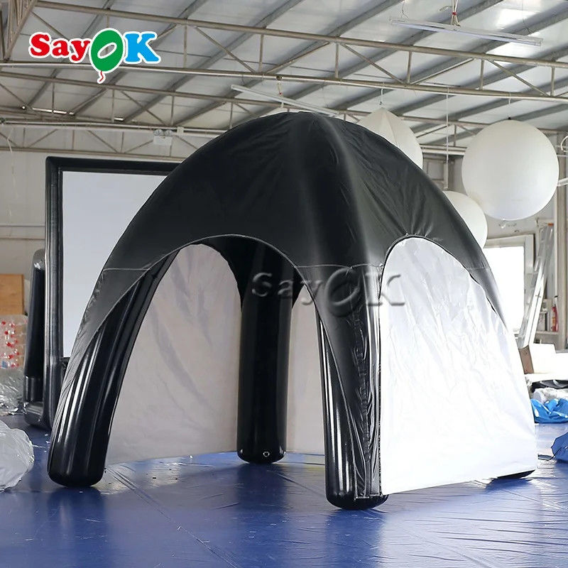 Grote opblaasbare Gazebo Grote opblaasbare spin tent boog Promotie Opblaasbare spin tent voor groothandel