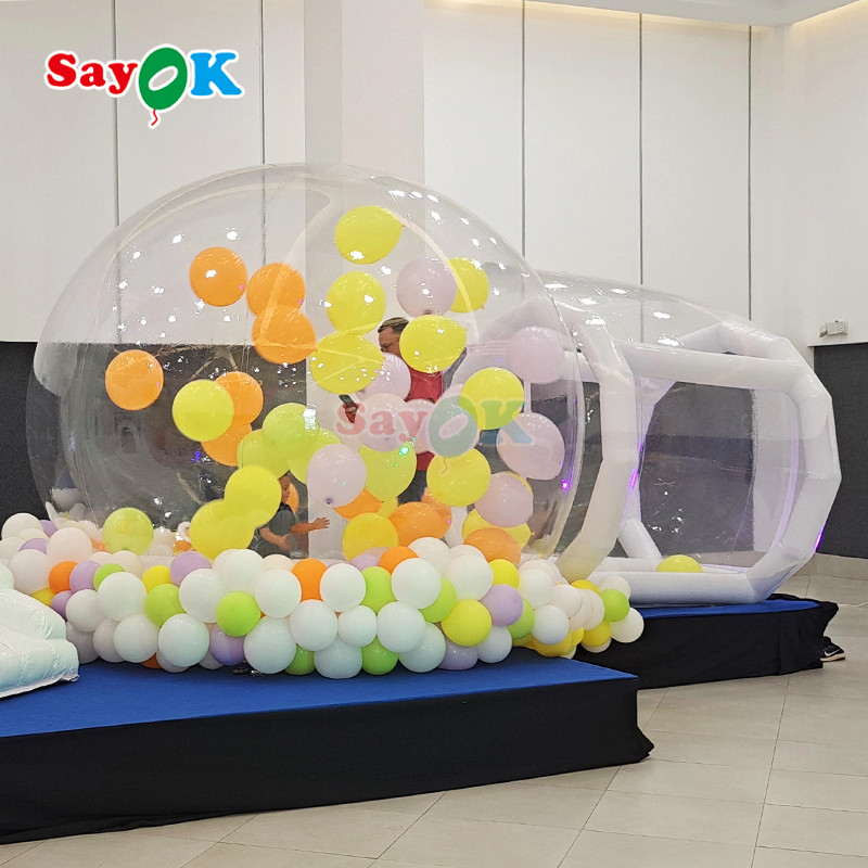 Bubble opblaasbare tent opblazen bubble huis voor outdoor evenement feest
