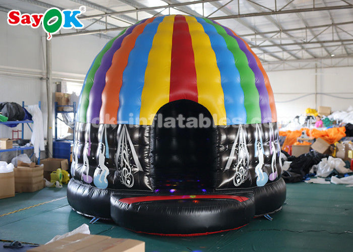 Ga buiten Lucht tent Brandbestendige Commerciële opblaasbare Lucht tent Disco Dome Bouncy Jumper House
