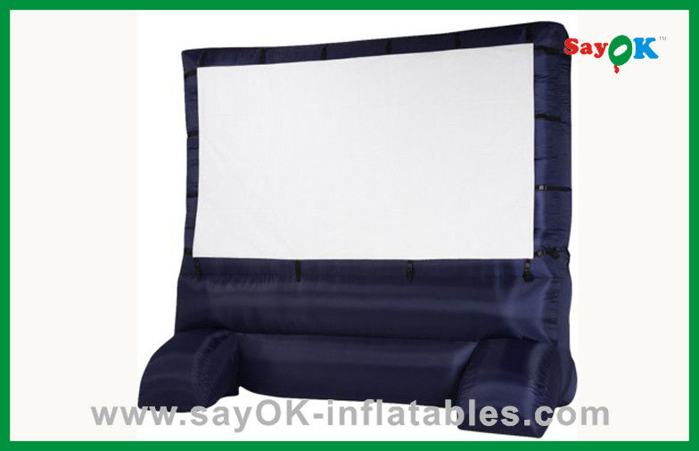 Opblaasbare Openlucht het Huisslag van het Schermmini inflatable movie screen for - omhoog het Filmscherm