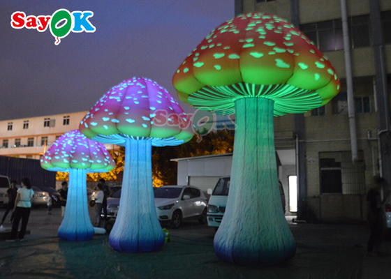 Rode Reuze Opblaasbare de Gebeurtenisdecoratie van Paddestoel Modelfor wonderland party