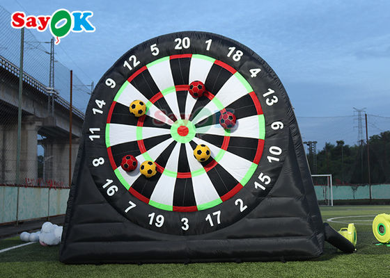 3m Opblaasbaar Dartbord Voetbal Doel Spel Voetbal Schieten Kick Darts Inflable Voetbal Schieten Doel