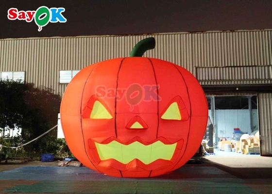 16.4FT Reuzen Halloween Outdoor opblaasbare pompoen decoraties Digitaal afdrukken