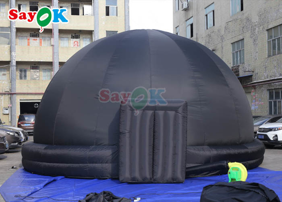 Opblaasbare mobiele planetariumtent voor buitenfilm 360 filmprojectie