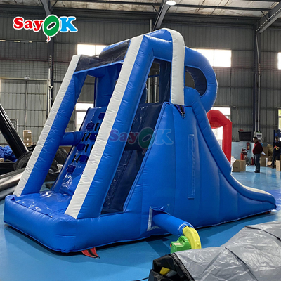 Professionele fabrikant opblaasbare waterslide voor volwassenen PVC-materiaal opblaasbare waterslide waterpark voor kinderen