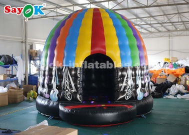 Ga buiten Lucht tent Brandbestendige Commerciële opblaasbare Lucht tent Disco Dome Bouncy Jumper House