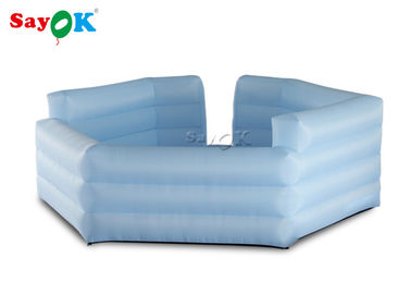 Van de Doek de Opblaasbare Sporten van Oxford van de Spelengaga ball pit with electric van de de Luchtventilator Opblaasbare Spelen voor Jonge geitjes