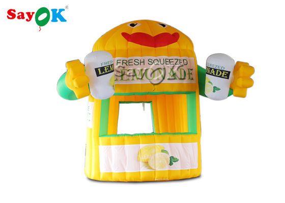 Opblaasbare tent op maat Opblaasbare werktent PVC 3*3*4mH Opblaasbare limonade stand tent