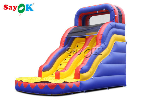 Industriële kinderopblaasbare glijbaan buiten Anti-Rupture Pvc kinderopblaasbare bouncer glijbaan