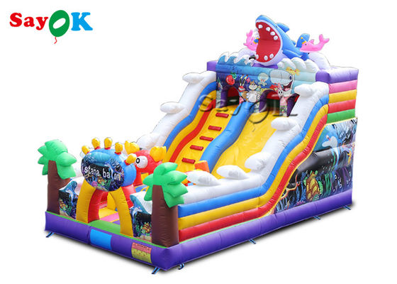 Opblaasbare Bouncy-Dia Commercieel Jumbo Opblaasbaar Jumper Slide Combo For Children