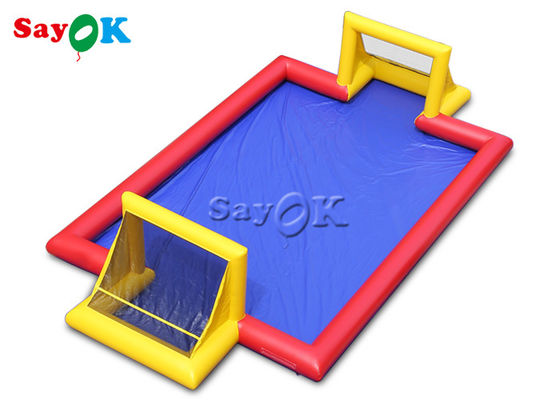 Gebied van de de Druk Opblaasbare Voetbal van jonge geitjes het Opblaasbare Spelen 10x7x2.5mH Digitale voor Jonge geitjes